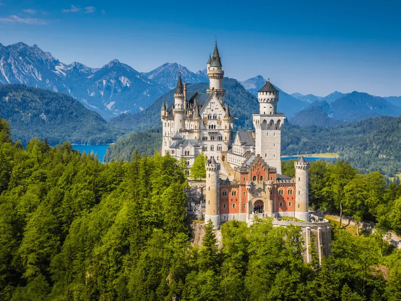 Das Schloss Neuschwanstein