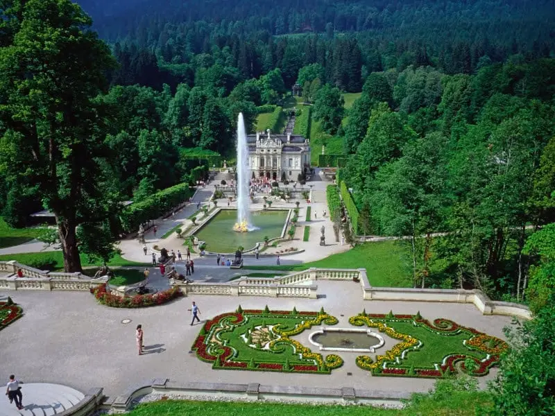 Das Schloss Linderhof, Schoss in Bayern