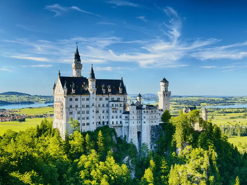 Das Schloss Neuschwanstein
