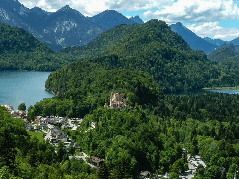 Das Schloss Hohenschwangau