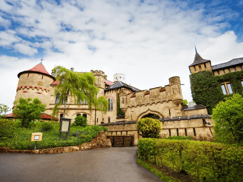 Das Schloss Lichtenstein