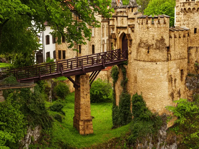 Das Schloss Lichtenstein