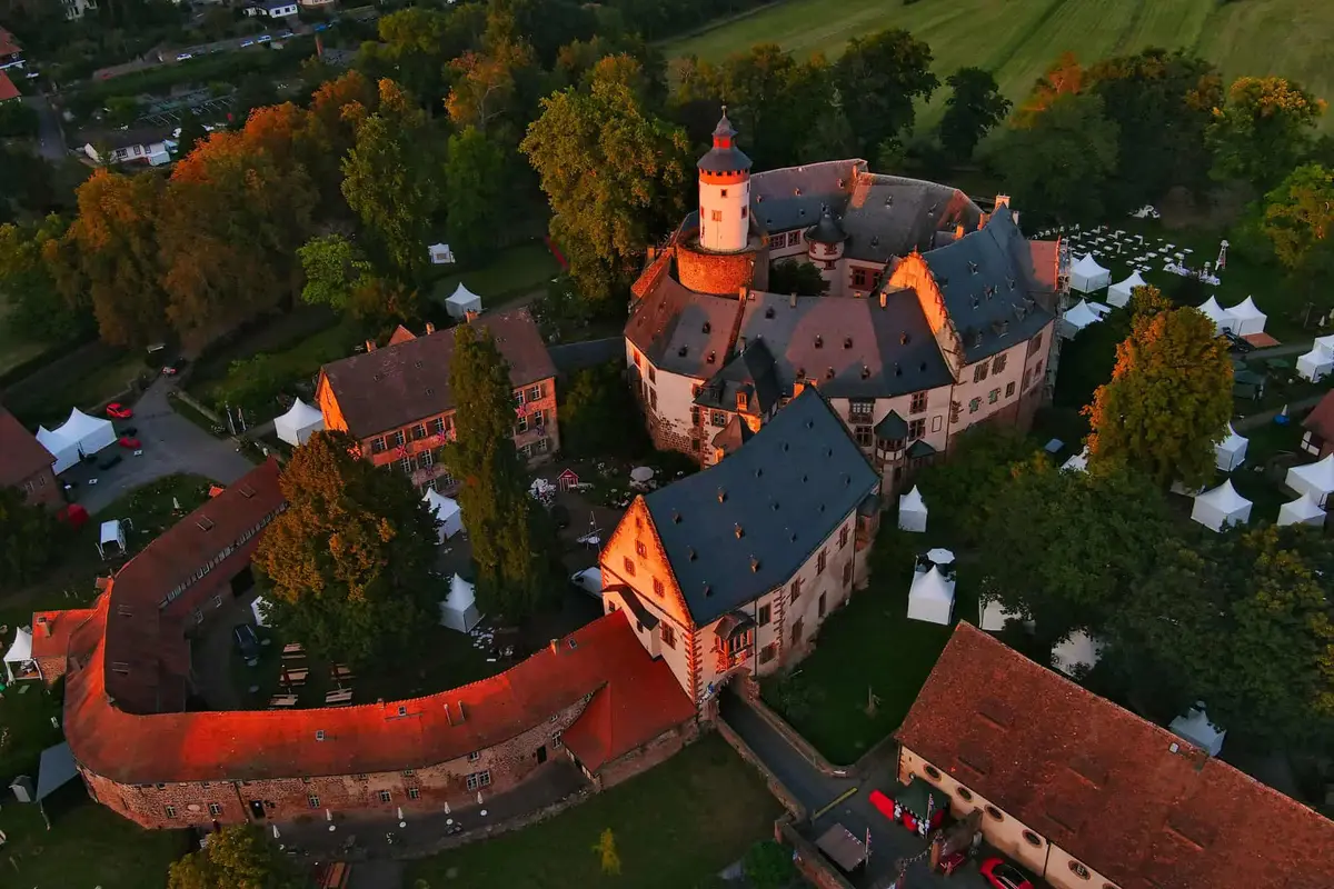 Das Schloss Büdingen, Schloss in Hessen