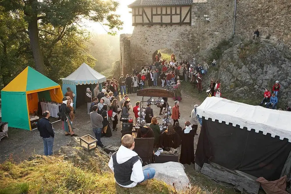 Die Burg Falkenstein, Burg in Sachsen-Anhalt