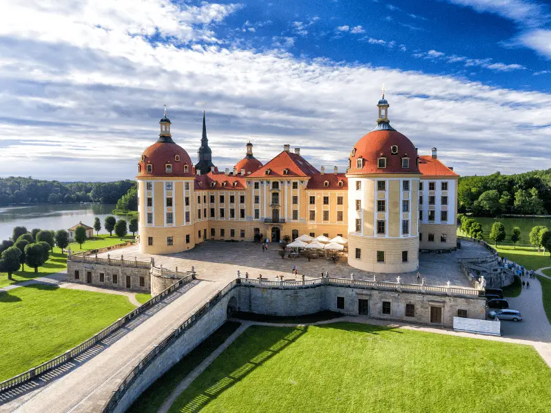Das Schloss Moritzburg