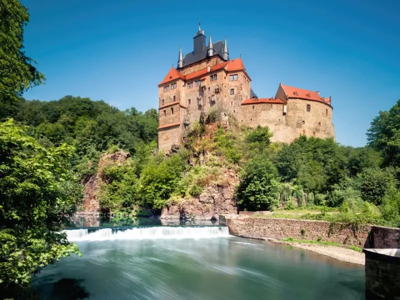 Die Burg Kriebstein, Burg in Sachsen