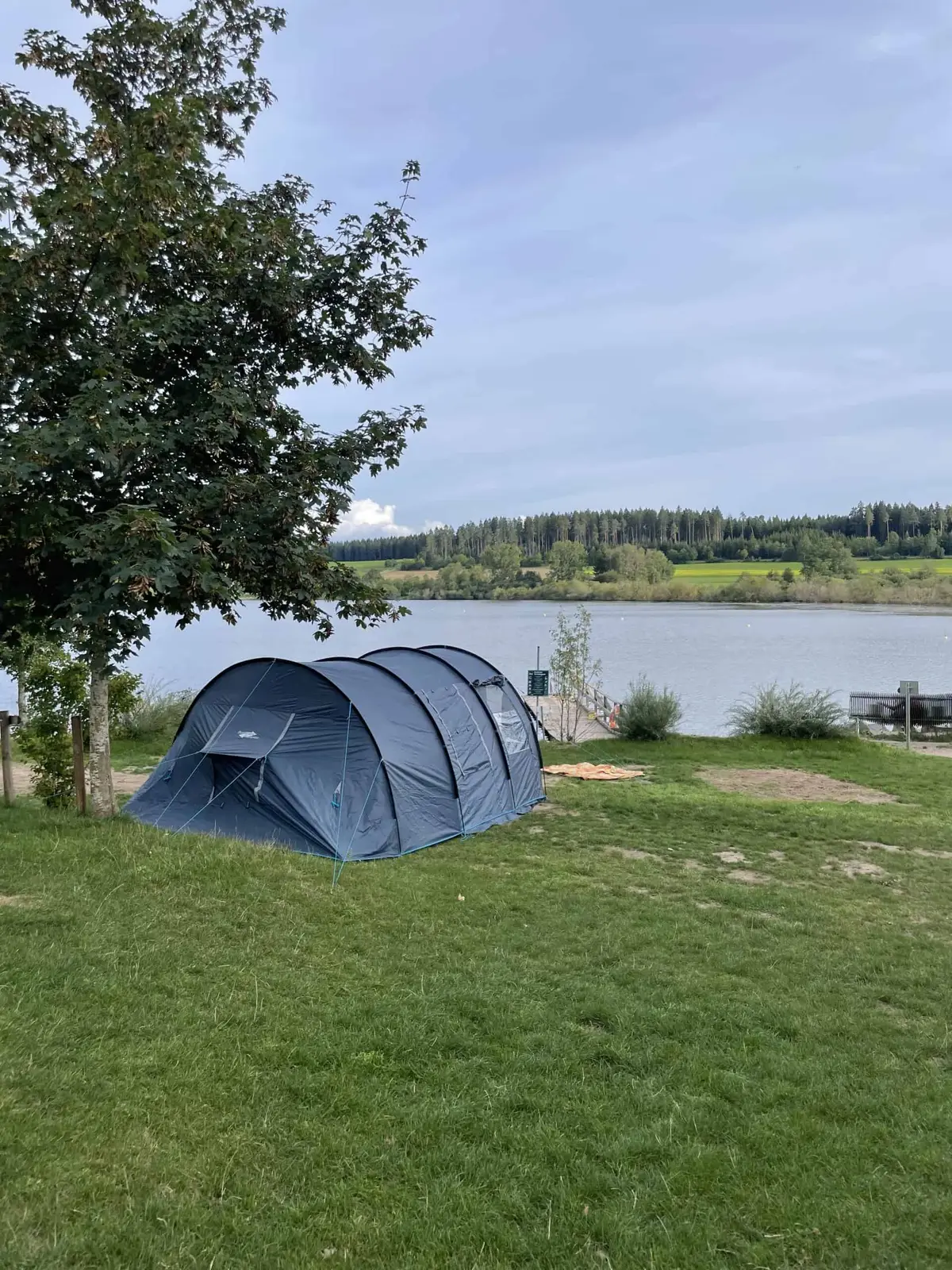 Der Campingplatz Kirnbergsee