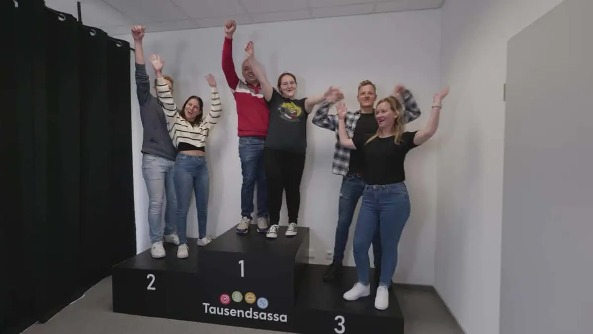 Das Tausendsassa, Aktivität bei Regen in Chemnitz