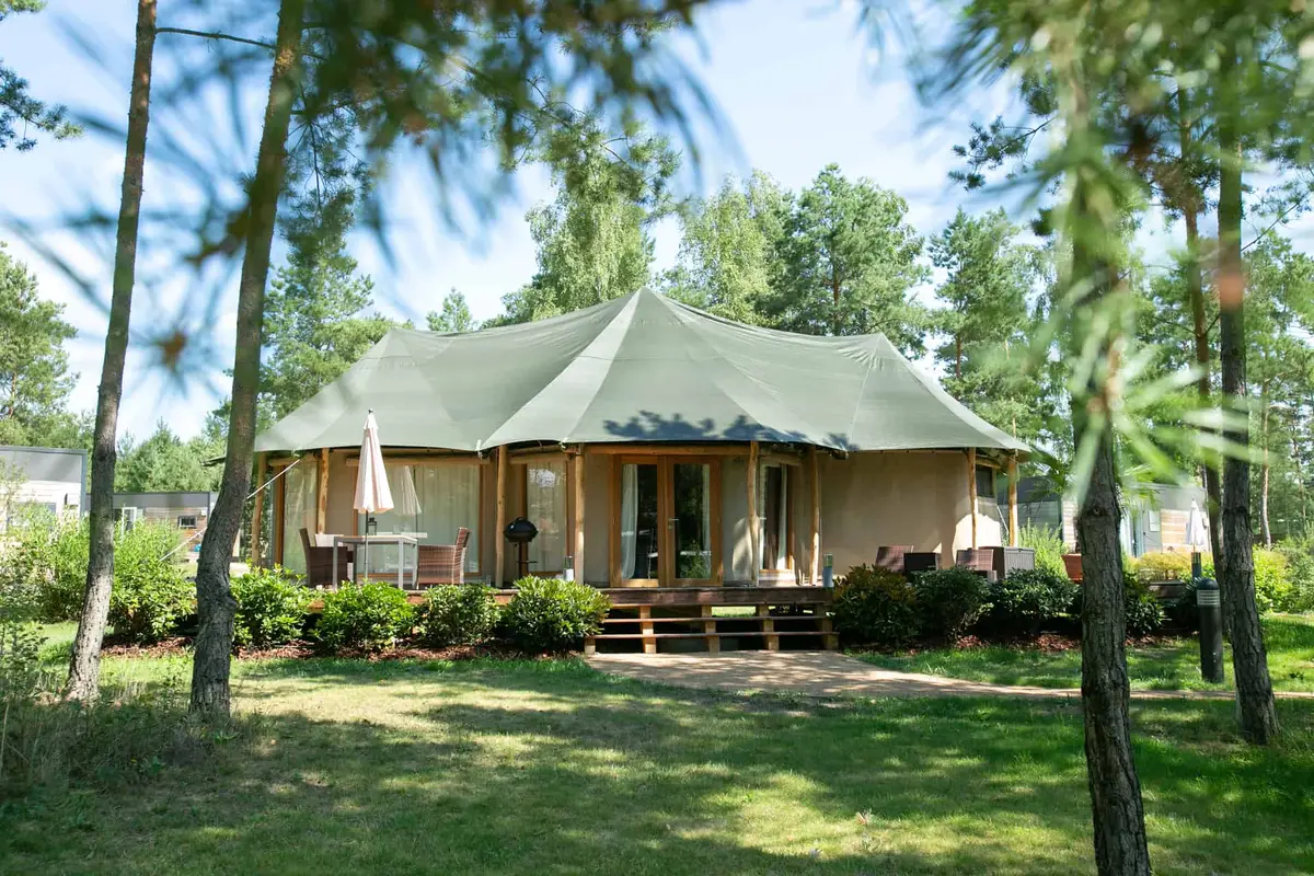 Das Tropical Islands Resort bei Berlin