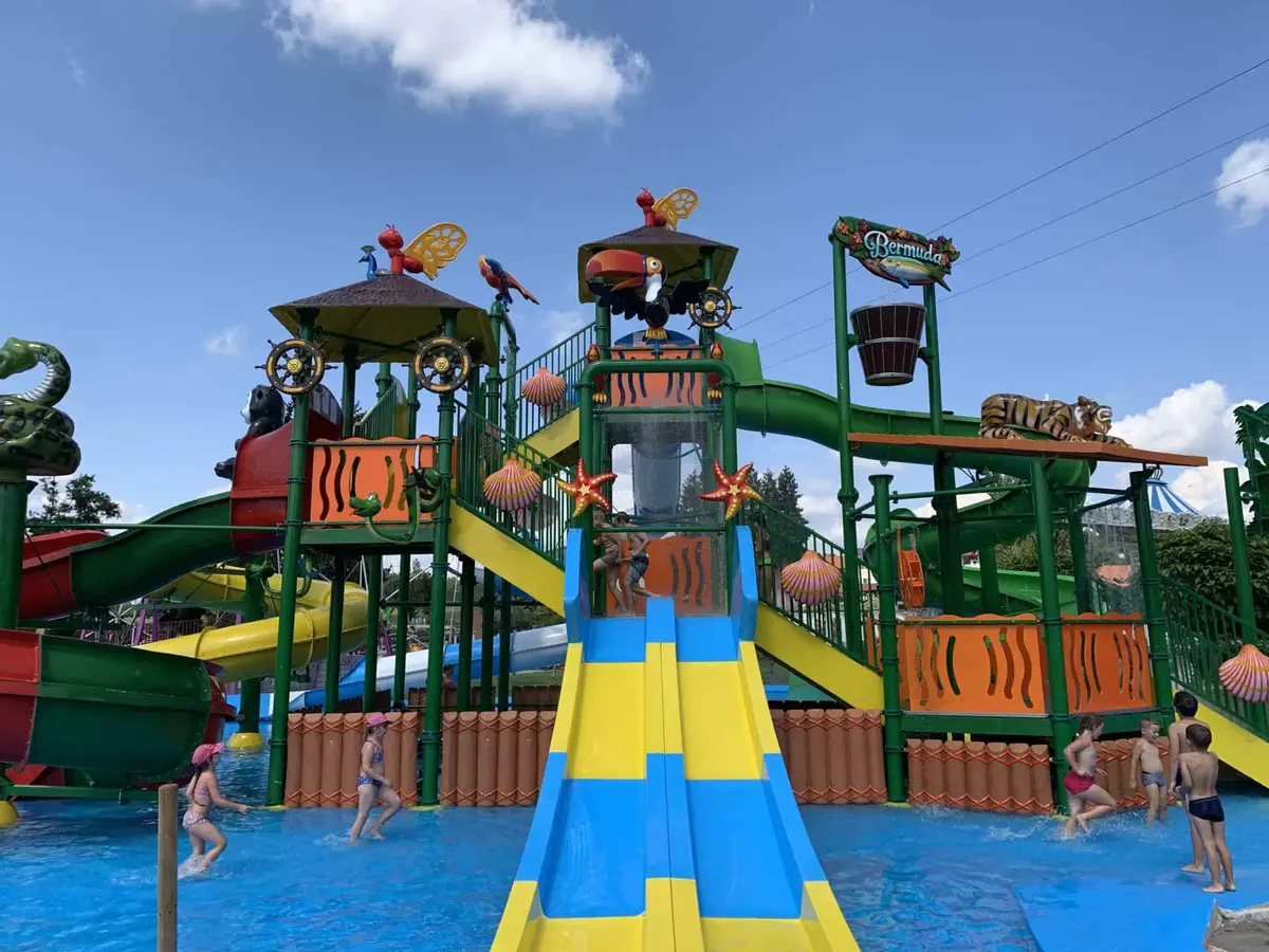 Churpfalzpark Wasserspielplatz