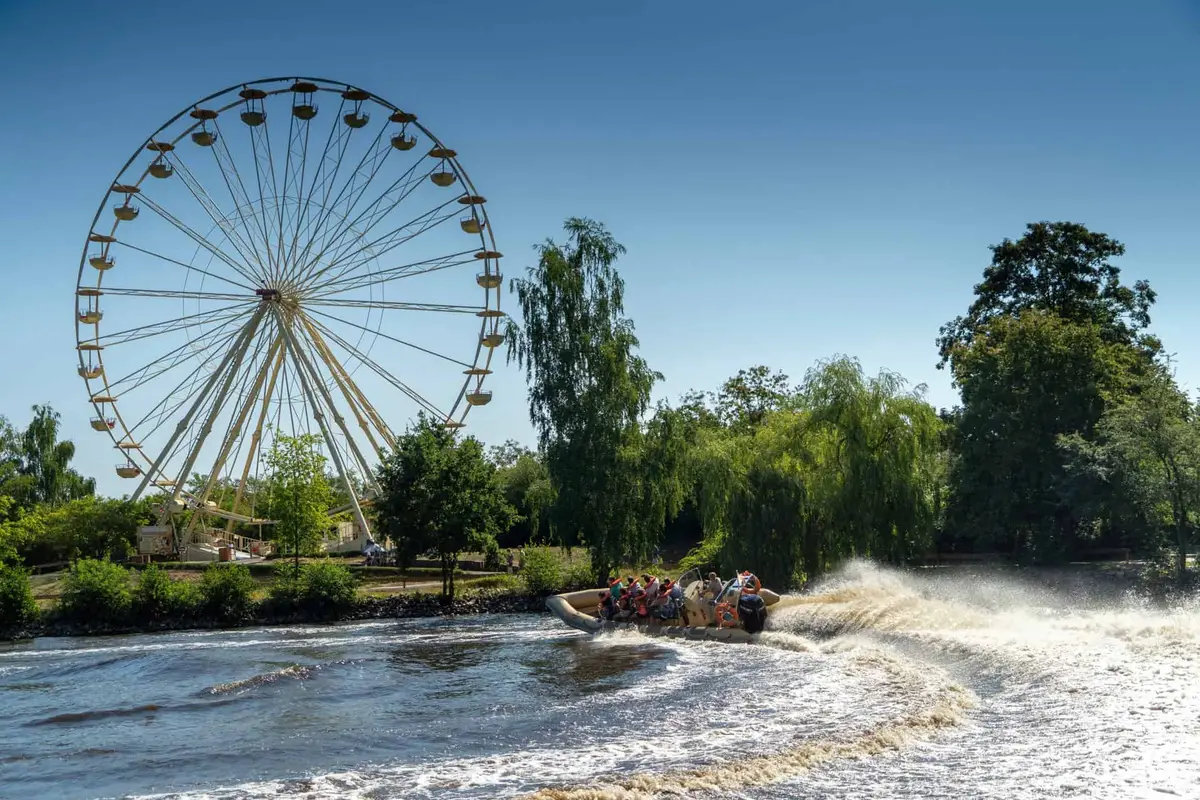 Serengeti-Park See und Riesenrad