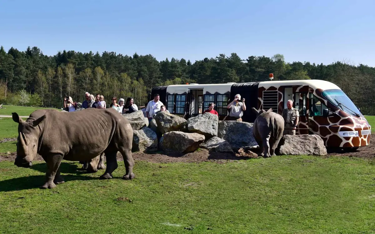 Serengeti Park Geführte Tour durch die Serengeti-Safari
