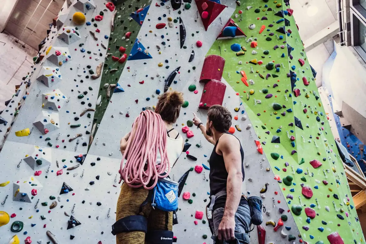 Die Kletterhalle Nordwand