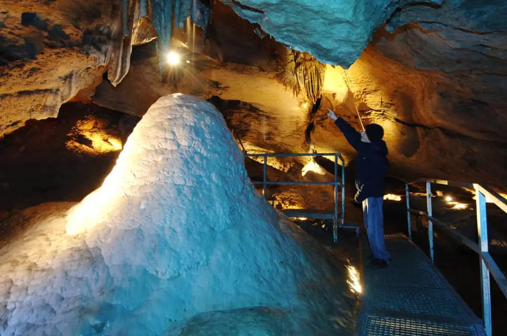 Die Teufelshöhle, Schauhöhle in Deutschland