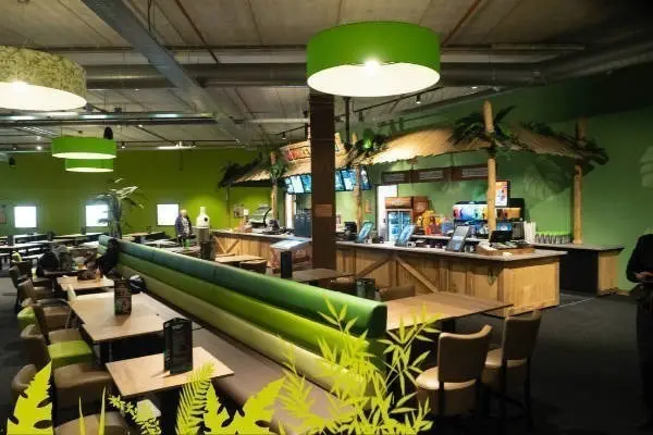Restaurant im Monkey Town Leipzig