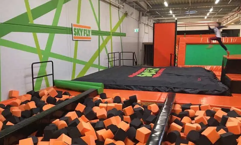 Das SkyFly, Trampolinhalle Magdeburg