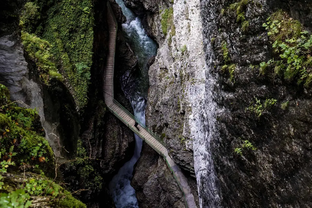 Die Breitachklamm, Natursehenswürdigkeit im Allgäu