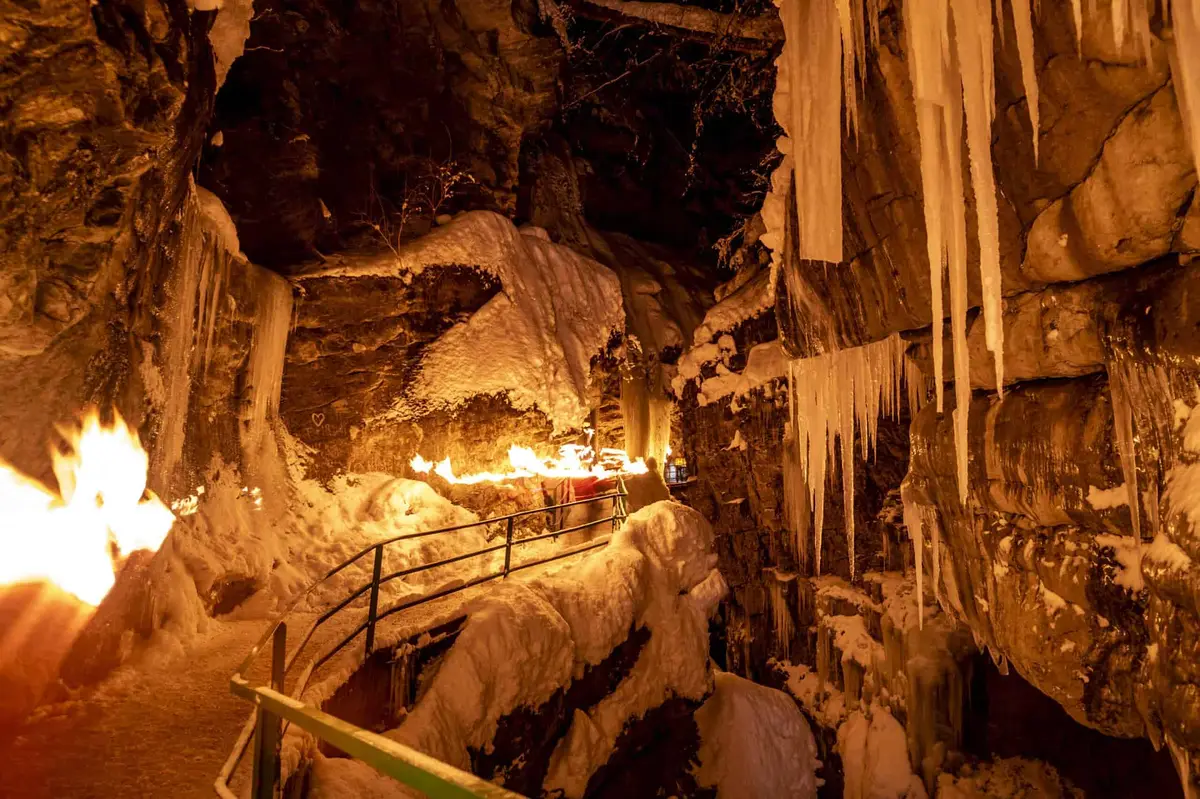 Die Breitachklamm, Natursehenswürdigkeit im Allgäu