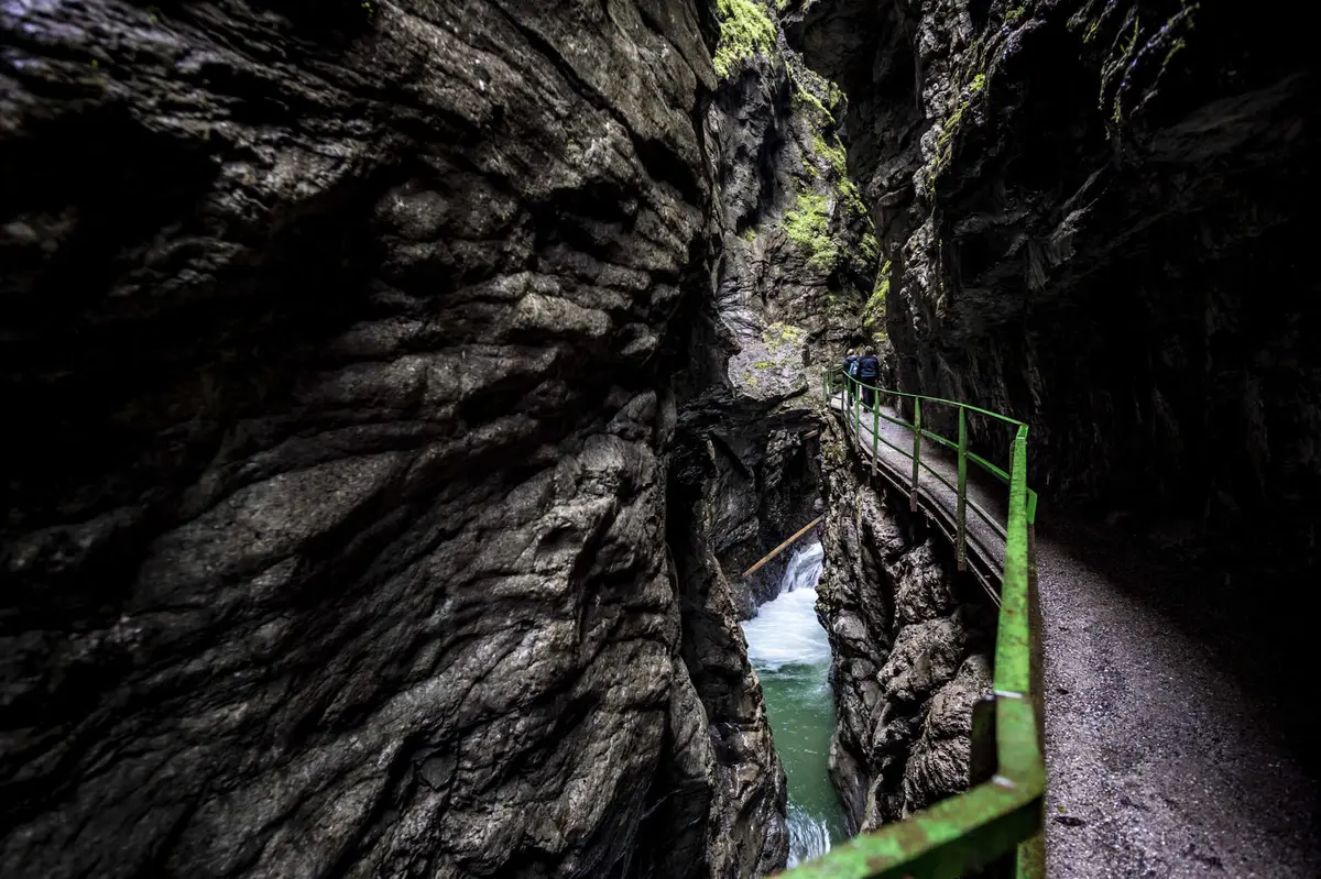 Die Breitachklamm, Natursehenswürdigkeit im Allgäu