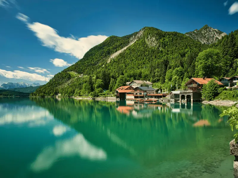 Der Walchensee, Natursehenswürdigkeit in Bayern