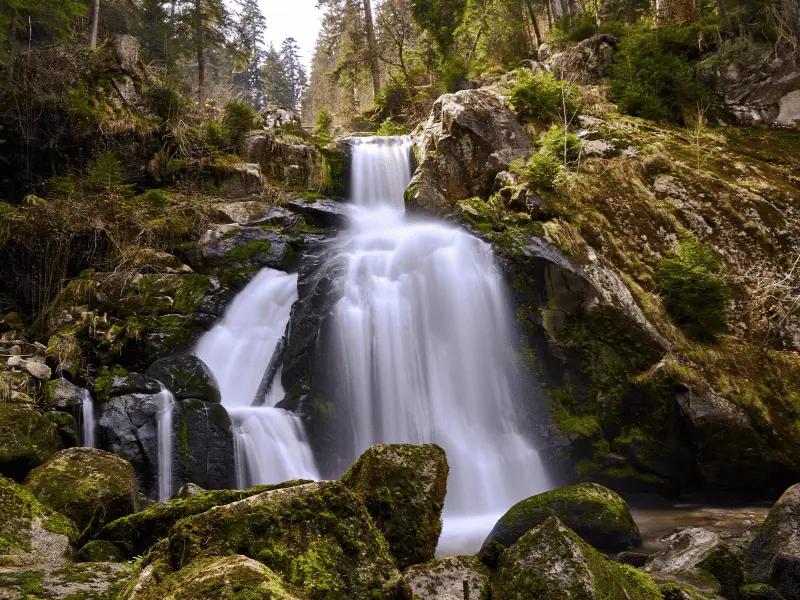 Die Triberger Wasserfälle im Schwarzwald