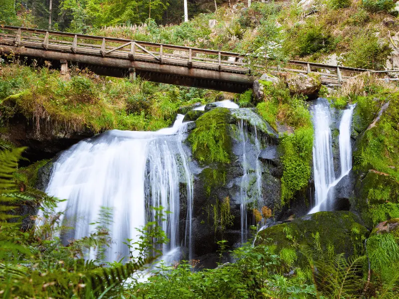Die Triberger Wasserfälle im Schwarzwald