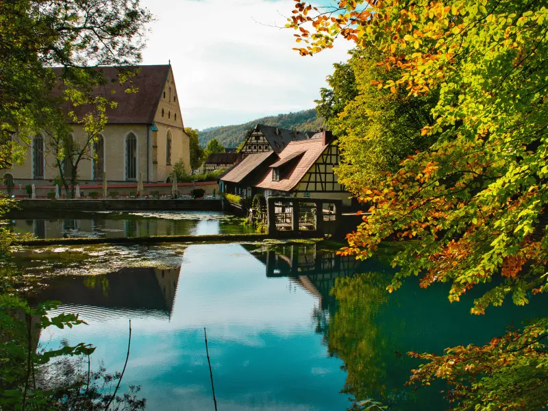 Der Blautopf in Blaubeuren