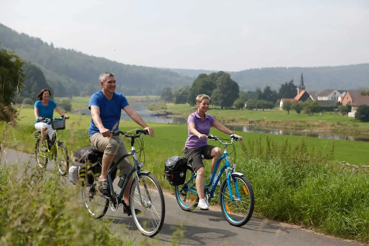 Der Weser-Radweg
