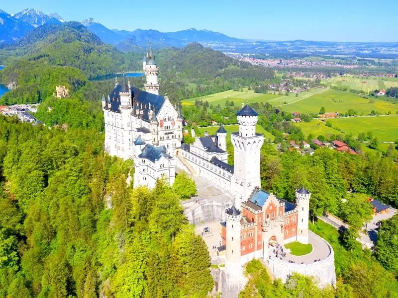 Das Schloss Neuschwanstein
