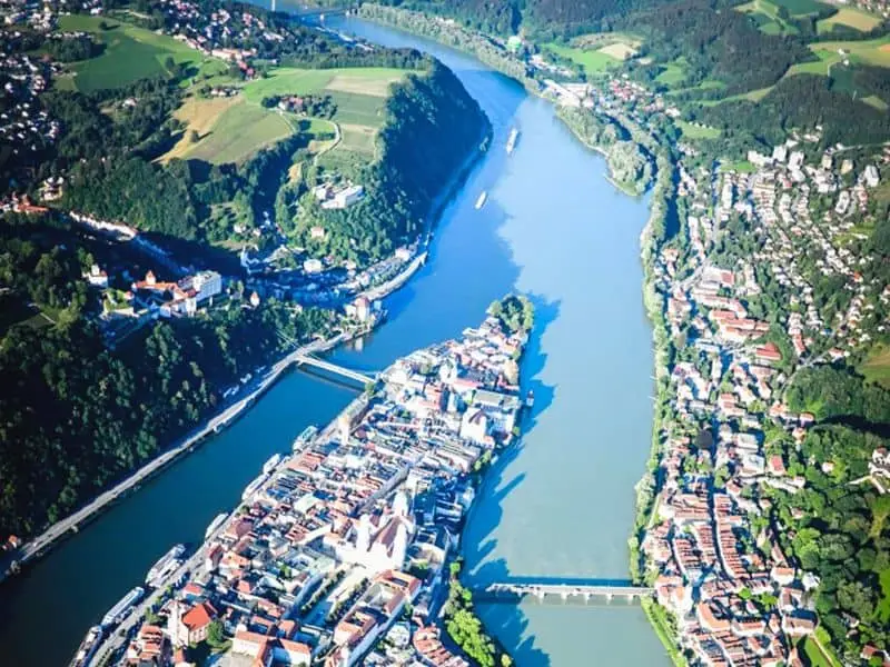 Die Dreiflüssestadt Passau