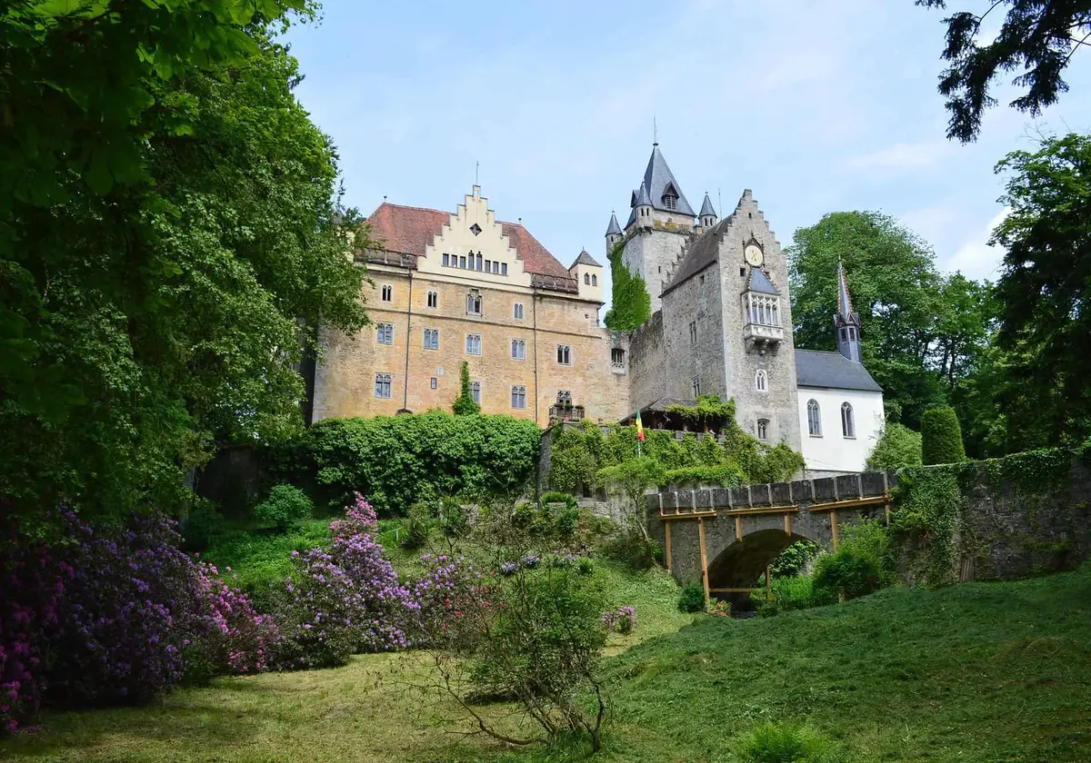 Das Schloss Egg im Bayrischen Wald