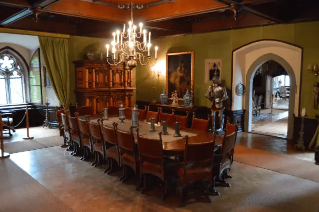 Das Schloss Egg im Bayrischen Wald