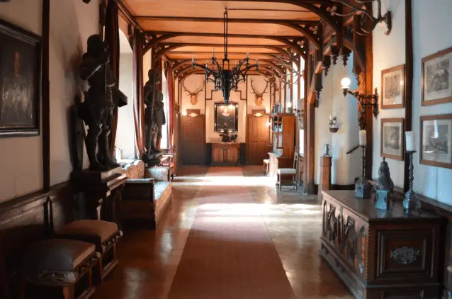 Das Schloss Egg im Bayrischen Wald