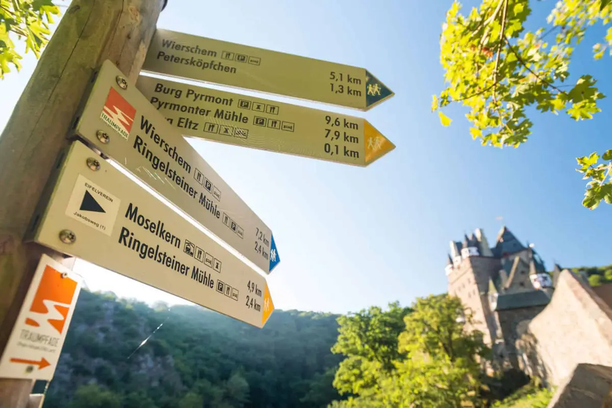 Burg Eltz Wanderwege
