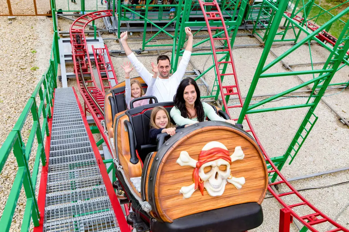 Eifelpark Achterbahn Käpt'n Jack's Wilde Maus