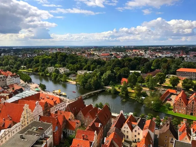Lübeck an der Ostsee