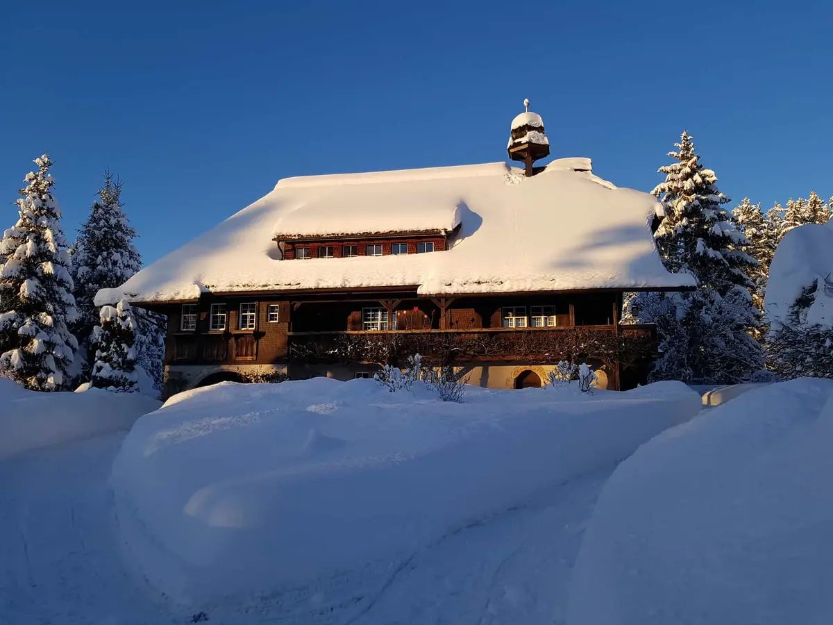 Heimatmuseums Hüsli im Winter