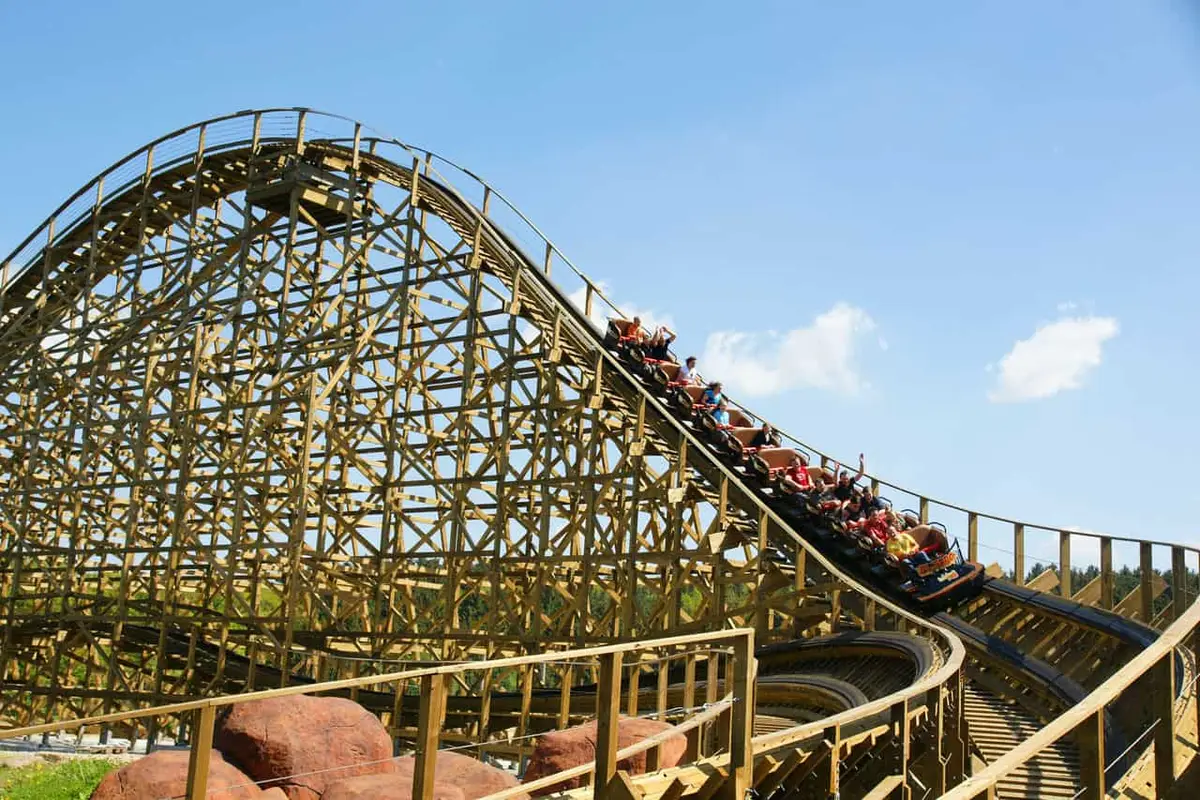 Freizeitpark Plohn Achterbahn Eltoro