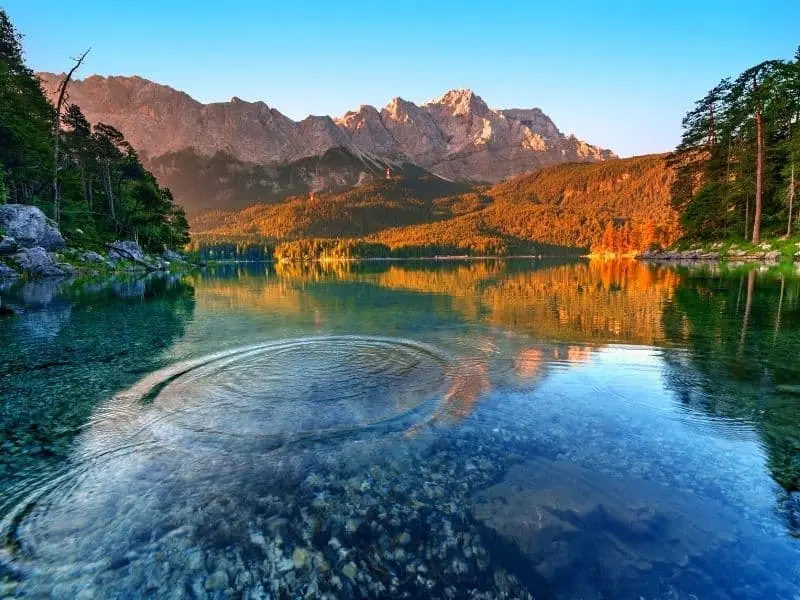 Eibsee in Bayern