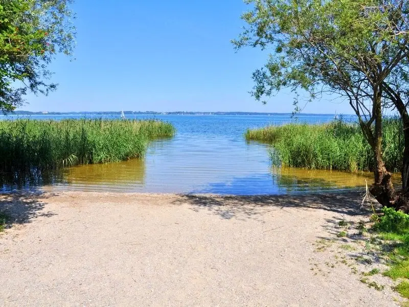 Der Chiemsee in Bayern