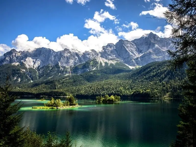 Eibsee in Bayern