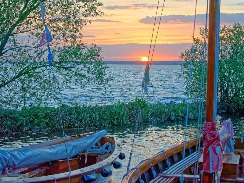 Das Steinhuder Meer in Niedersachsen