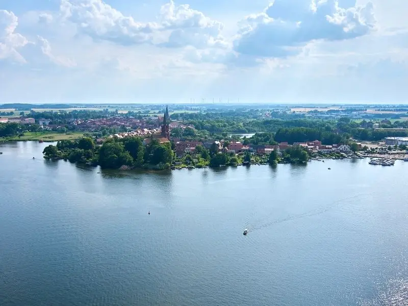Die Müritz in Mecklenburg-Vorpommern
