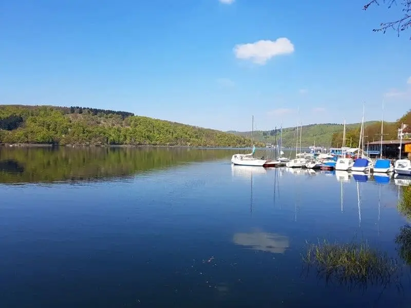 Der Edersee in Hessen