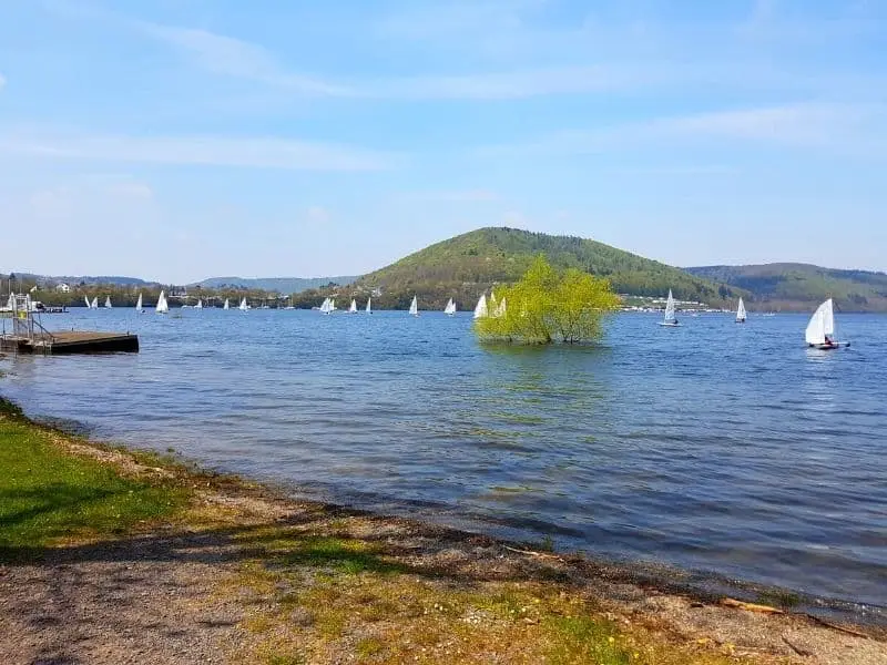Der Edersee in Hessen