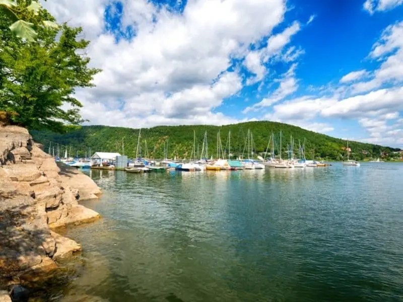Der Edersee in Hessen