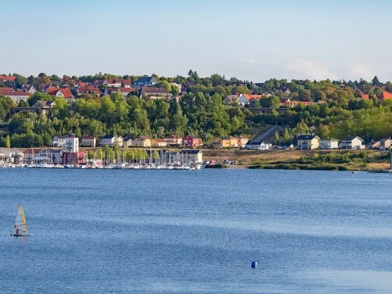 Der Geiseltalsee in Sachsen-Anhalt