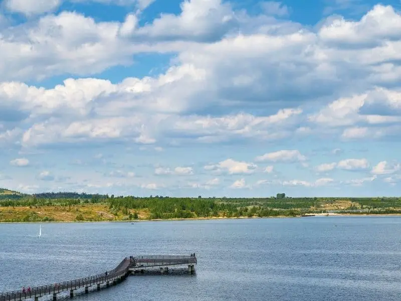 Der Geiseltalsee in Sachsen-Anhalt
