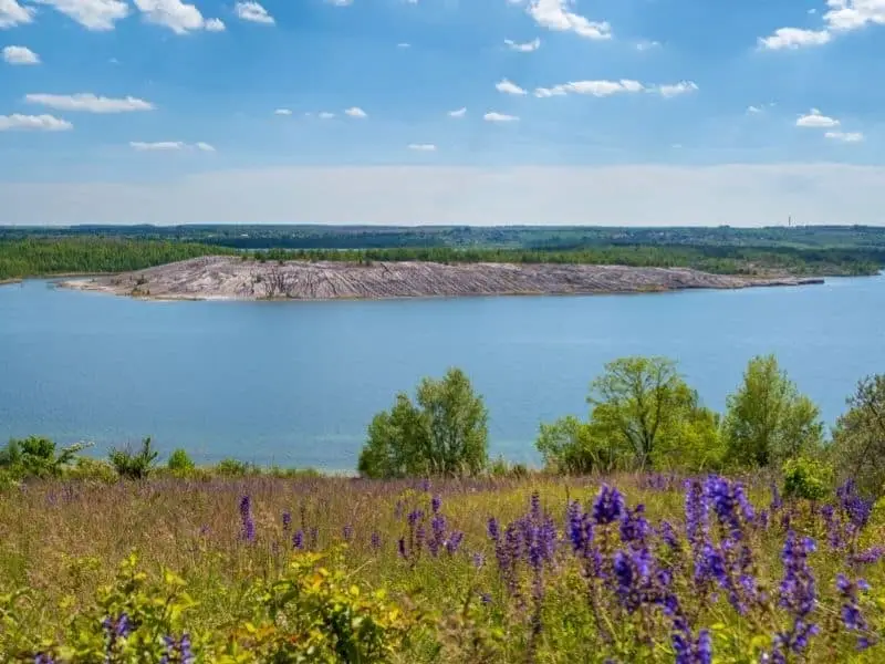 Der Geiseltalsee in Sachsen-Anhalt