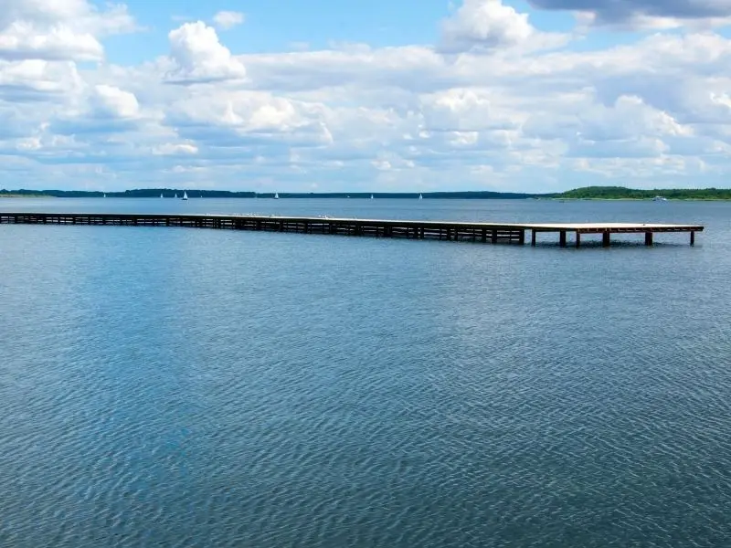 Der Große Goitzschesee in Sachsen-Anhalt